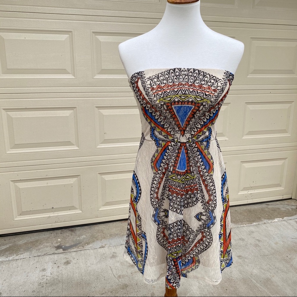 As U Wish strapless dress Size Small